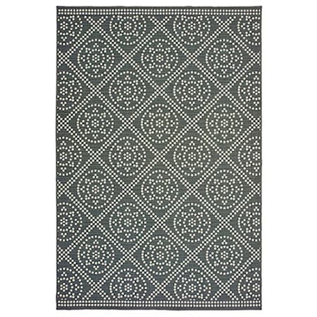 Oriental Weavers 8 ft. 6 in. x 13 ft. Marina Rectangle Rug Grey M3969L259396ST